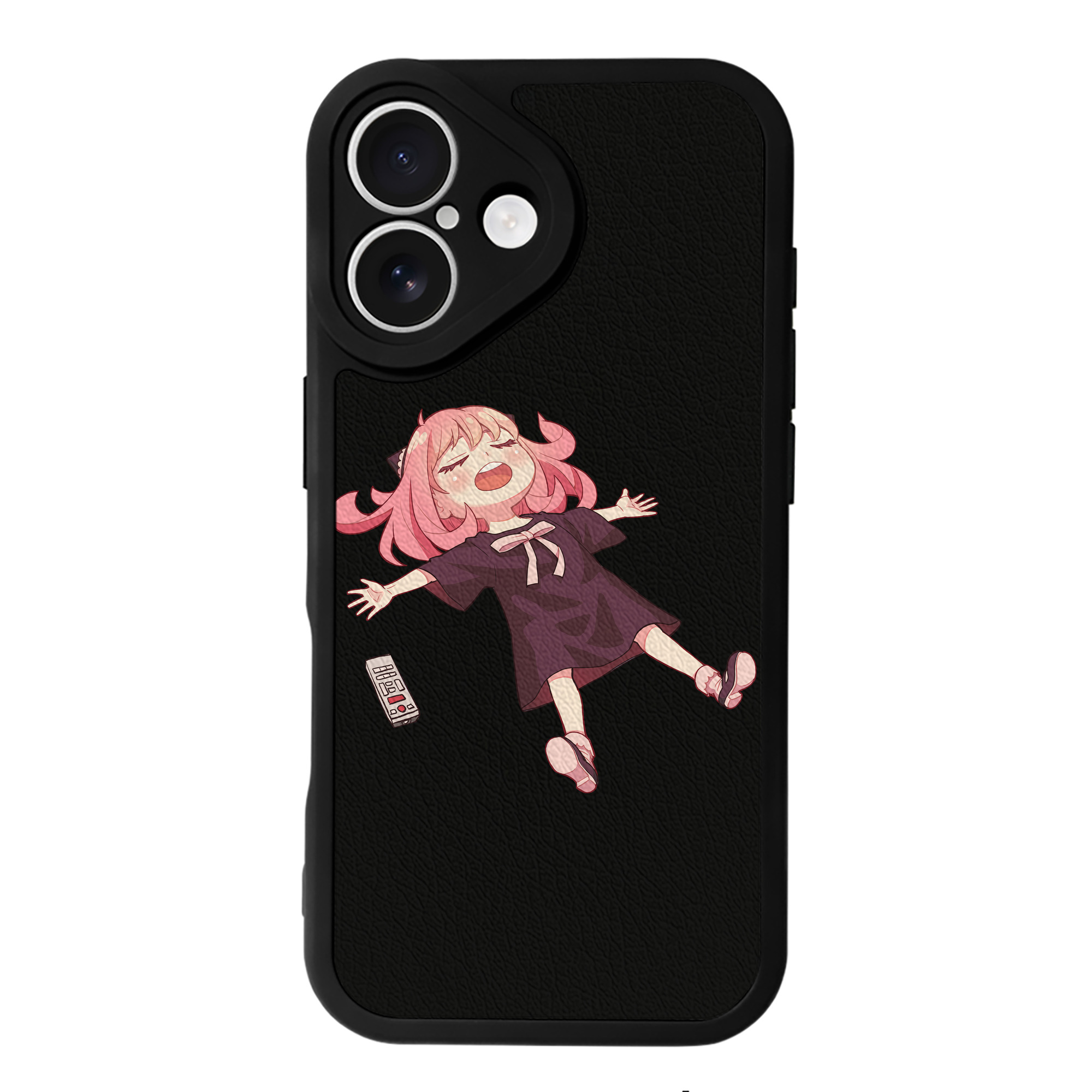 （画像用） SPY×FAMILY间谍家家酒 【iPhone 16シリーズ対応】シリコンスマホケース（レザー調） 材質：シリコン